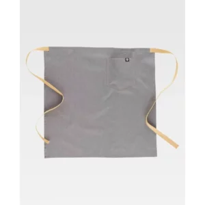 Delantal francés largo de espiga WorkTeam M731, Gris, vista frontal