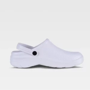 Zueco WorkTeam P2006, Blanco, vista lateral derecha