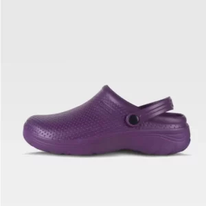 Zueco WorkTeam P2006, Morado, vista lateral izquierda