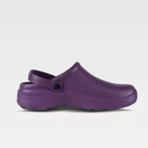 Zueco WorkTeam P2006, Morado, vista lateral derecha