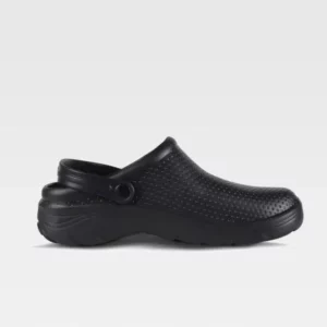 Zueco WorkTeam P2006, Negro, vista lateral derecha
