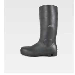 Bota pocera de seguridad WorkTeam P2201, Verde, vista lateral izquierda