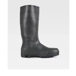 Bota pocera de seguridad WorkTeam P2201, Verde, vista lateral derecha