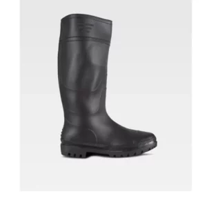 Bota pocera de trabajo WorkTeam P2301, Negro, vista lateral derecha