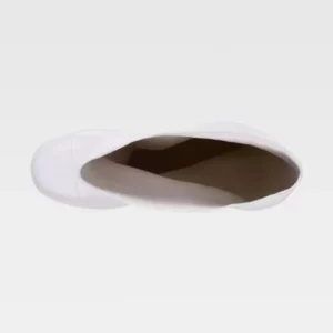 Bota pocera de seguridad WorkTeam P2401, Blanco, vista cenital de un zapato
