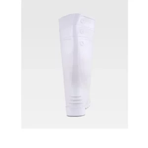 Bota pocera de seguridad WorkTeam P2401, Blanco, vista del talón