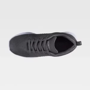 Zapatilla deportiva WorkTeam P4002, Gris, vista cenital de un zapato