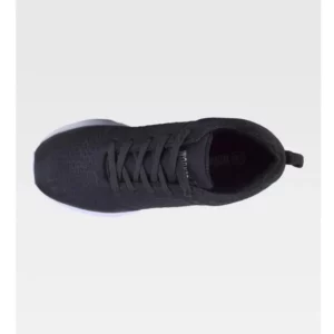 Zapatilla deportiva WorkTeam P4002, Negro, vista cenital de un zapato