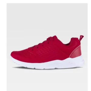 Zapatilla deportiva WorkTeam P4002, Rojo, vista lateral izquierda
