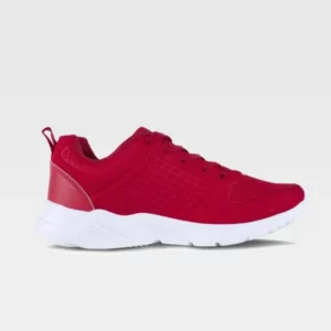Zapatilla deportiva WorkTeam P4002, Rojo, vista lateral derecha