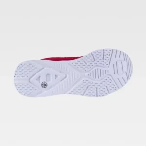 Zapatilla deportiva WorkTeam P4002, Rojo, vista de la suela