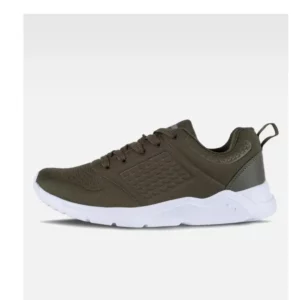Zapatilla deportiva WorkTeam P4002, Verde oscuro, vista lateral izquierda