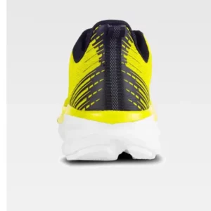 Zapatilla deportiva WorkTeam P4004, Amarillo flúor, vista del talón