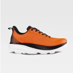 Zapatilla deportiva WorkTeam P4004, Naranja flúor, vista lateral derecha