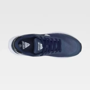 Zapatilla deportiva WorkTeam P4005, Marino, vista cenital de un zapato