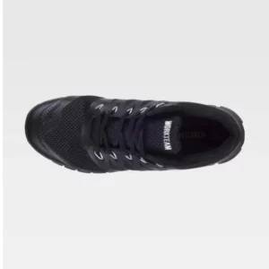 Zapatilla deportiva WorkTeam P4009, Negro/Negro, vista cenital de un zapato