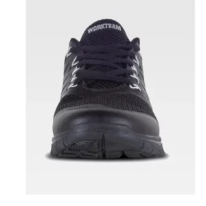 Zapatilla deportiva WorkTeam P4009, Negro/Negro, vista frontal