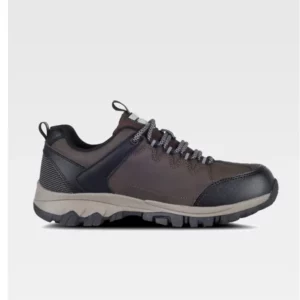 Zapatilla de trekking WorkTeam P4013, Marrón/Negro, vista lateral derecha
