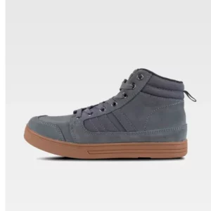 Zapatilla abotinada WorkTeam P4019, Gris, vista lateral izquierda