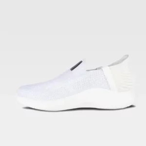 Zapatilla de punto WorkTeam P4020, Blanco, vista lateral izquierda
