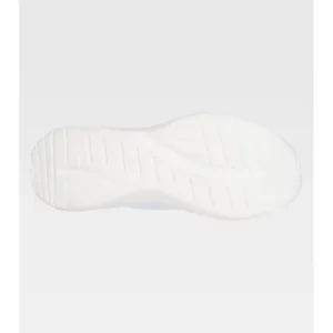 Zapatilla de punto WorkTeam P4020, Blanco, vista de la suela