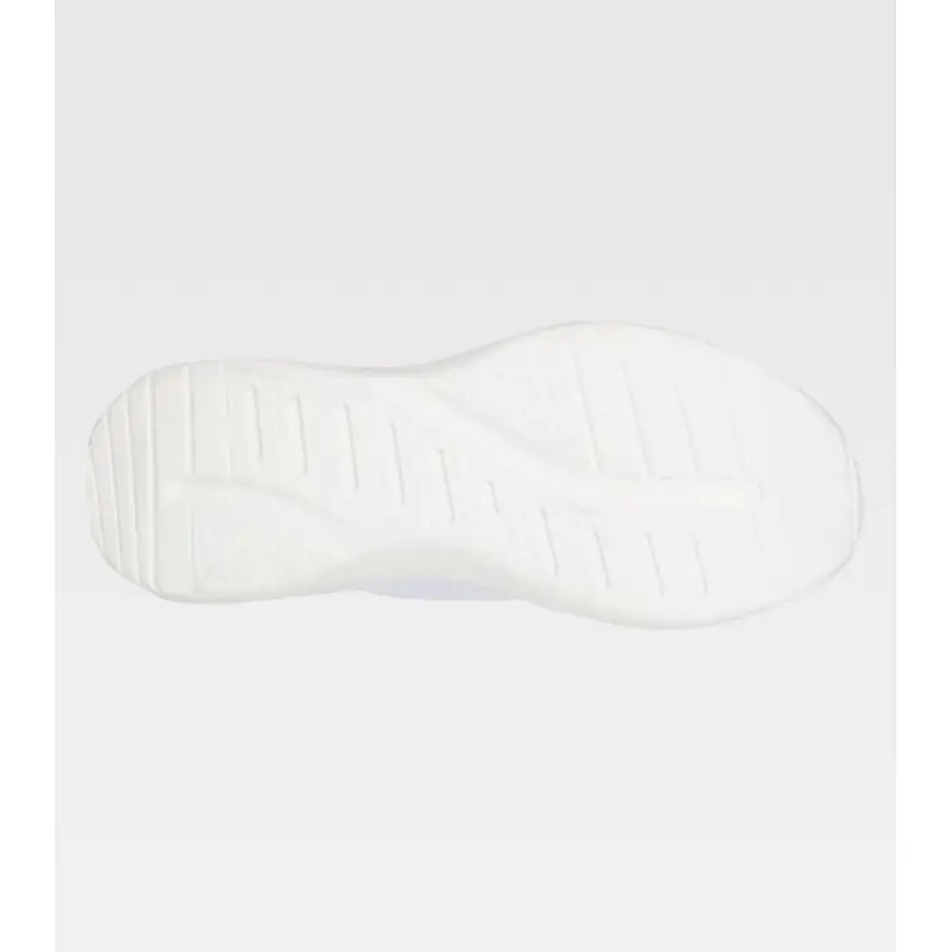 Zapatilla de punto WorkTeam P4020 5 Zapatilla de punto WorkTeam P4020, Blanco, vista de la suela