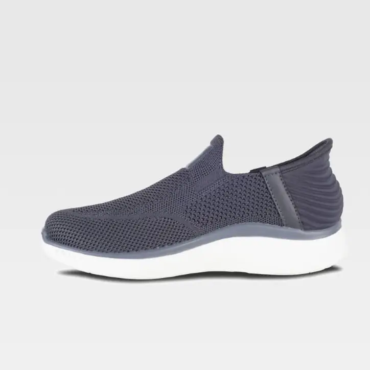 Zapatilla de punto WorkTeam P4020 17 Zapatilla de punto WorkTeam P4020, Gris, vista lateral izquierda