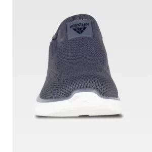 Zapatilla de punto WorkTeam P4020, Gris, vista frontal