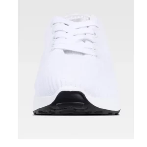 Zapatilla deportiva de punto WorkTeam P4021, Blanco, vista frontal