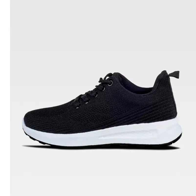 Zapatilla deportiva de punto WorkTeam P4021 8 Zapatilla deportiva de punto WorkTeam P4021, Negro, vista lateral izquierda