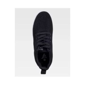 Zapatilla deportiva de punto WorkTeam P4021, Negro, vista cenital de un zapato
