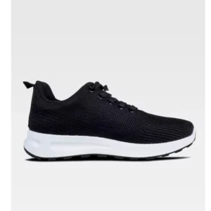 Zapatilla deportiva de punto WorkTeam P4021, Negro, vista lateral derecha