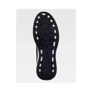 Zapatilla deportiva de punto WorkTeam P4021, Negro, vista de la suela