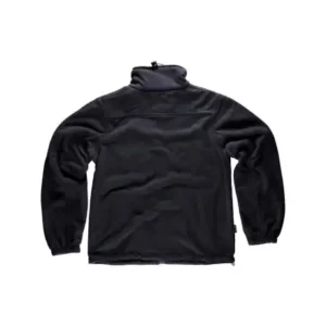 Chaqueta polar con coderas WorkTeam S4000, Negro, vista posterior