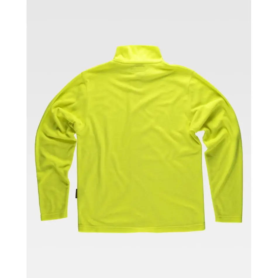 Chaqueta polar segunda piel WorkTeam S4002 4 Chaqueta polar segunda piel WorkTeam S4002, Amarillo flúor, vista trasera