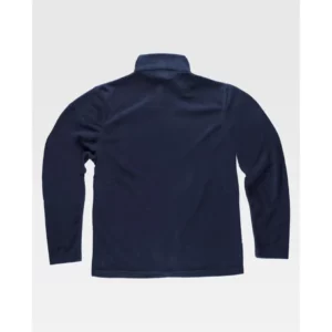 Chaqueta polar segunda piel WorkTeam S4002, Marino, vista trasera