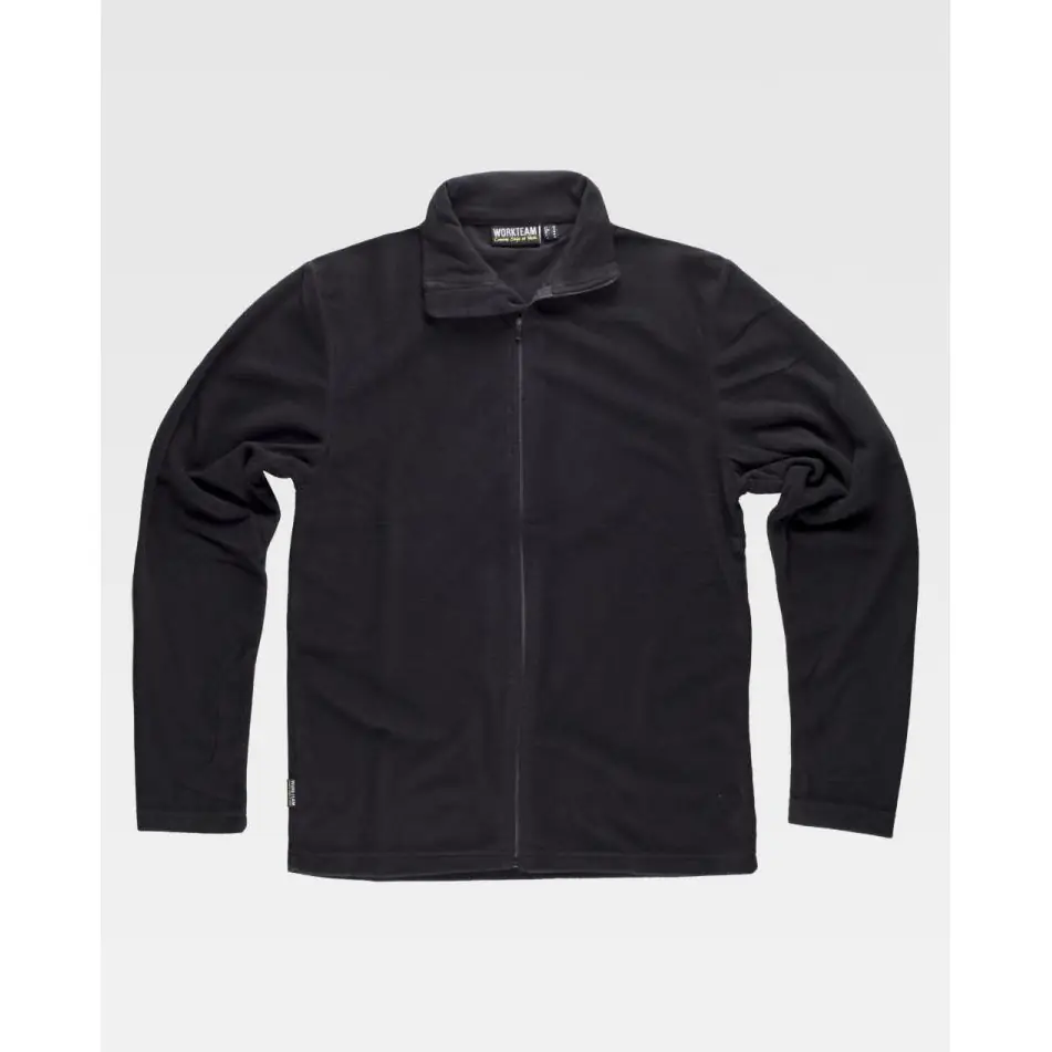 Chaqueta polar segunda piel WorkTeam S4002 11 Chaqueta polar segunda piel WorkTeam S4002, Negro, vista frontal