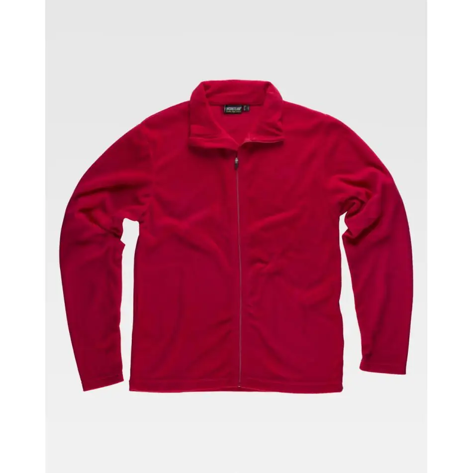 Chaqueta polar segunda piel WorkTeam S4002 13 Chaqueta polar segunda piel WorkTeam S4002, Rojo, vista frontal