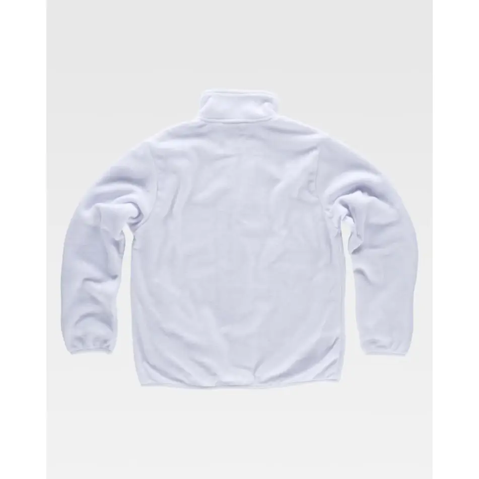 Chaqueta polar con bolsillos WorkTeam S4005 4 Chaqueta polar con bolsillos WorkTeam S4005, Blanco, vista trasera