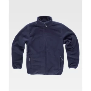 Chaqueta polar con bolsillos WorkTeam S4005, Marino, vista frontal