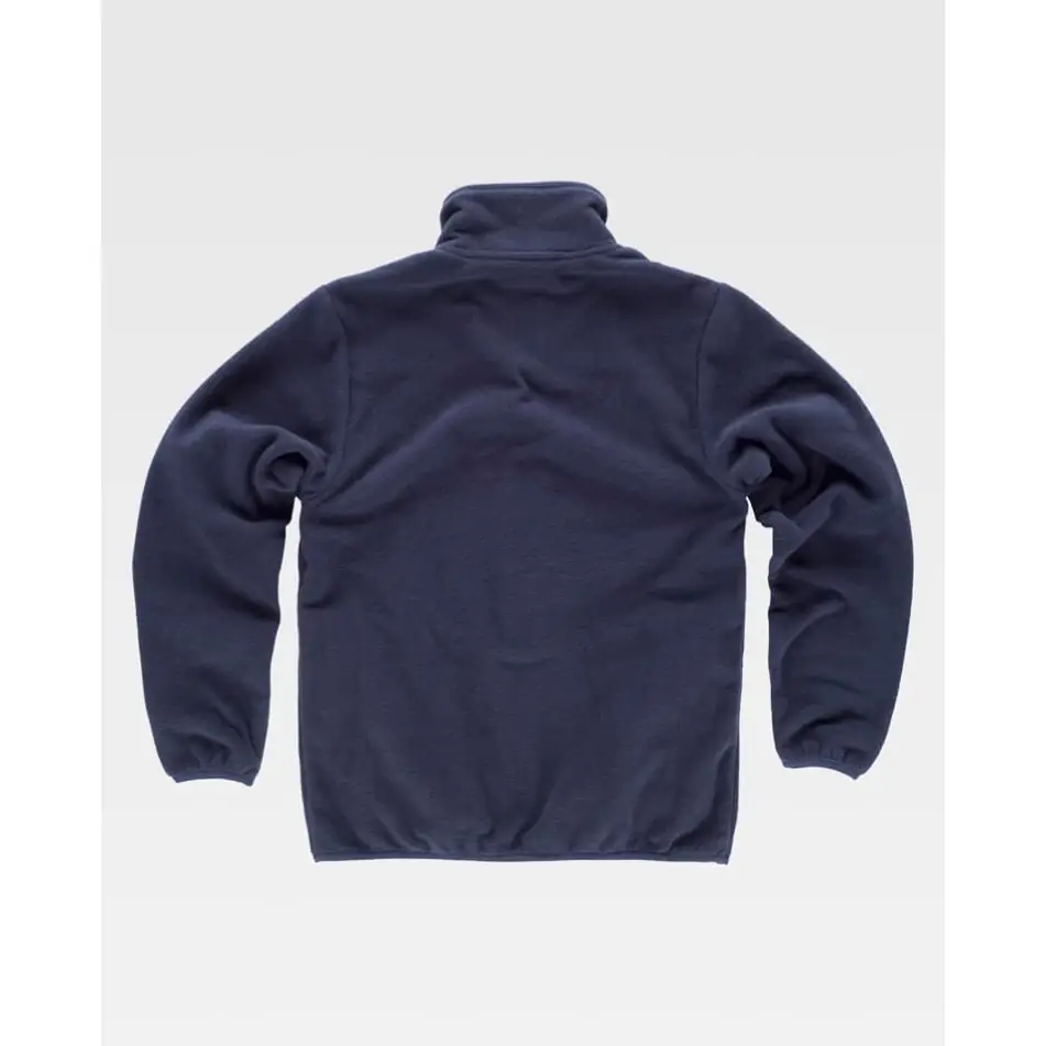 Chaqueta polar con bolsillos WorkTeam S4005 8 Chaqueta polar con bolsillos WorkTeam S4005, Marino, vista trasera