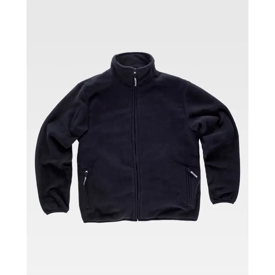 Chaqueta polar con bolsillos WorkTeam S4005 9 Chaqueta polar con bolsillos WorkTeam S4005, Negro, vista frontal