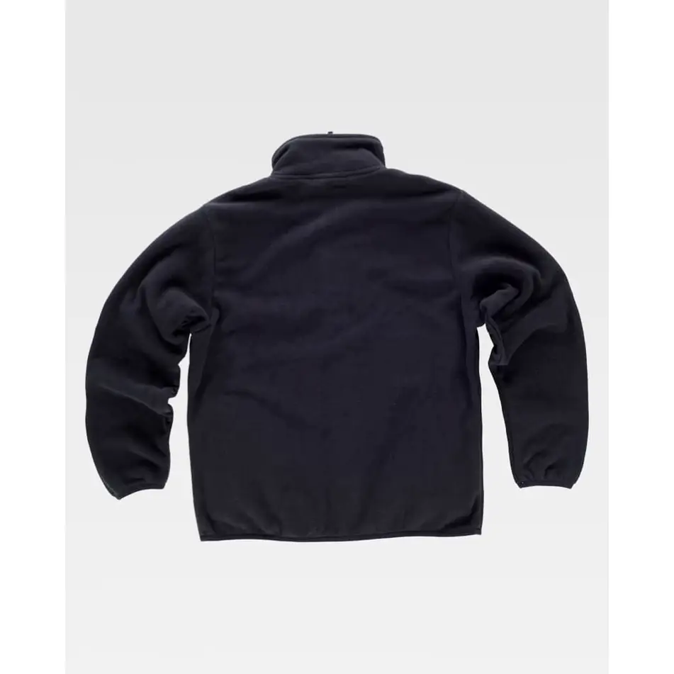 Chaqueta polar con bolsillos WorkTeam S4005 10 Chaqueta polar con bolsillos WorkTeam S4005, Negro, vista trasera