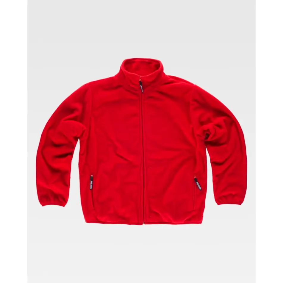 Chaqueta polar con bolsillos WorkTeam S4005 11 Chaqueta polar con bolsillos WorkTeam S4005, Rojo, vista frontal