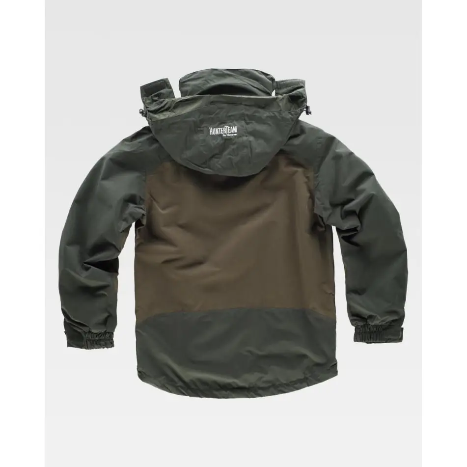 Chaqueta impermeable WorkTeam S8220 2 Chaqueta impermeable WorkTeam S8220, Verde bosque/Verde oliva, vista posterior