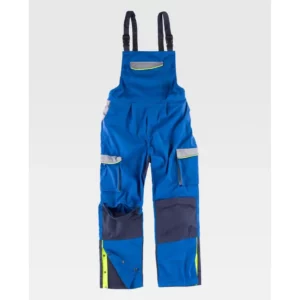Peto WorkTeam WF5856, Azulina/Gris claro/Marino, vista frontal