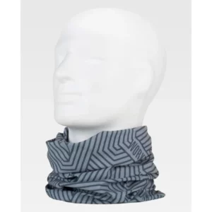 Fular tubular WorkTeam WFA109, Estampado, vista oblicua sobre maniquí; uso alrededor del cuello
