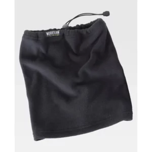 Fular polar WorkTeam WFA125, Negro, vista oblicua del producto
