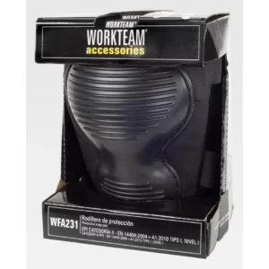 Rodilleras WorkTeam WFA231, Negro, vista del envase