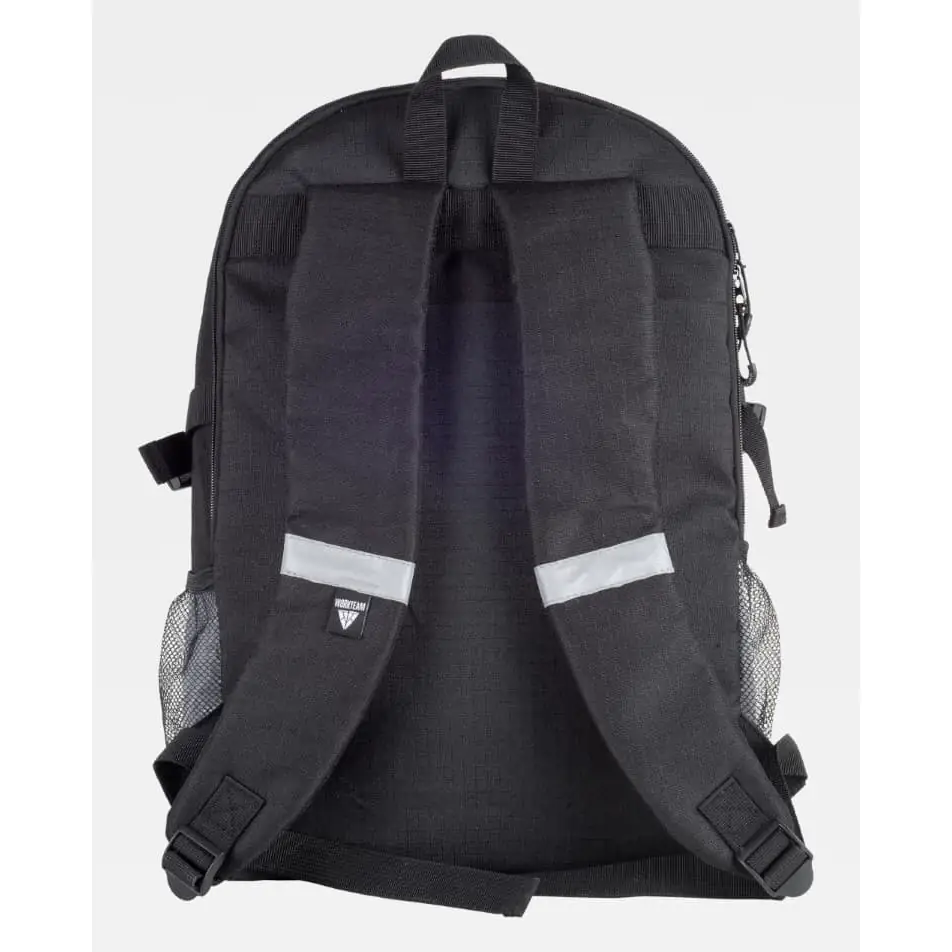 Mochila WorkTeam WFA407 8 Mochila WorkTeam WFA407, Negro, vista posterior